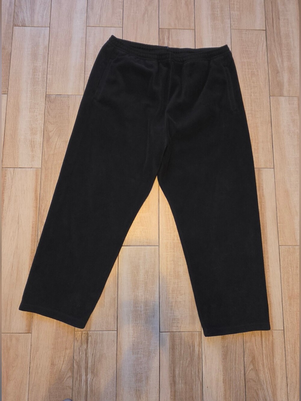 YZY Yeezy Gap Black Polar Fleece Pants Size 2XL XXL Oversized Joggers Baggy